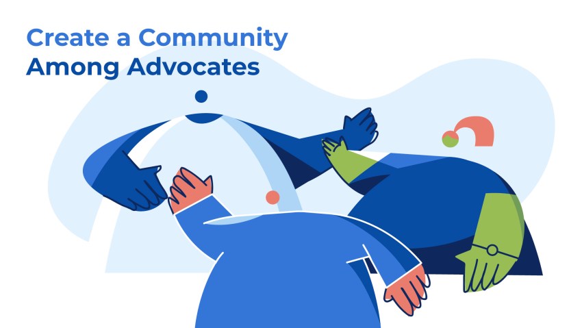 advocates talking about company