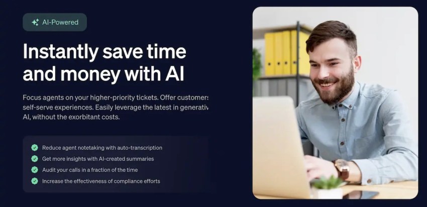 Nextivas-AI-powered-contact-center-solution