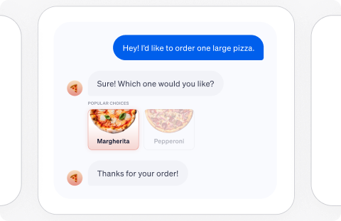 Customer service chat