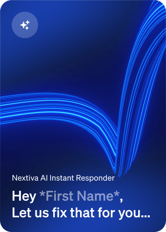 Nextiva AI Instant Responder